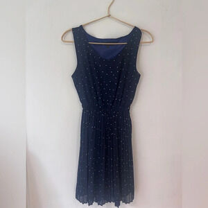 SM WARDROBE Womens   polka dot dress fit and flare mini dress casual